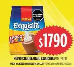 Supermercados Vea Exquisita - polvo chocolatado oferta