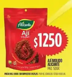 Supermercados Vea Alicante - aji triturado oferta