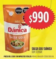 Supermercados Vea Dánica - salsa golf oferta