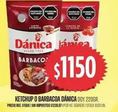 Supermercados Vea Dánica - ketchup o barbacoa oferta