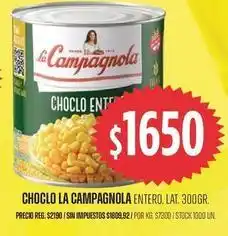 Supermercados Vea La campagnola - choclo entero oferta