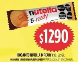 Supermercados Vea Nutella - b-ready oferta