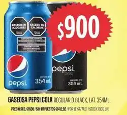 Supermercados Vea Pepsi - gaseosa regular o black oferta