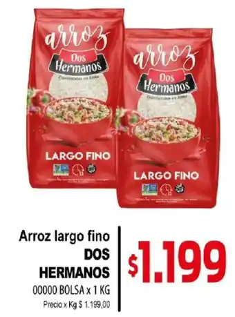Dos Hermanos arroz largo fino