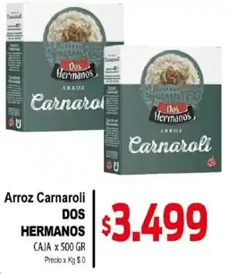 Supermercados Mariano Max Dos Hermanos arroz carnaroli oferta