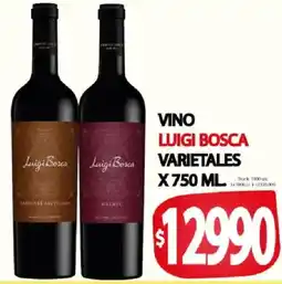 Supermercados Mariano Max Luigi Bosca vino varietales oferta