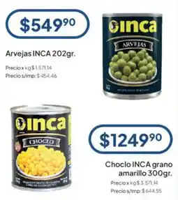 Hergo Inca arvejas oferta