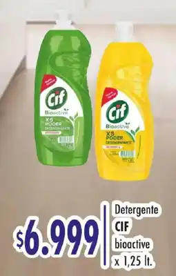 Supermercados Mariano Max Cif detergente bioactive oferta