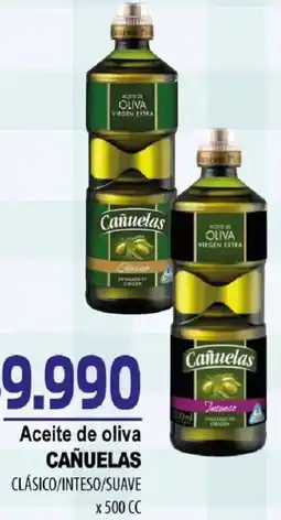 Supermercados Mariano Max Cañuelas aceite de oliva clásico/intenso/suave oferta