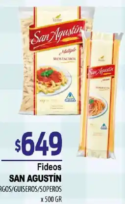Supermercados Mariano Max San agustín fideos oferta