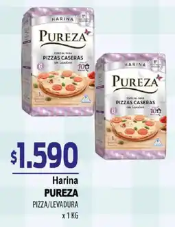Supermercados Mariano Max Pureza harina para pizzas caseras con levadura oferta