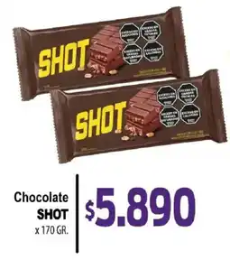 Supermercados Mariano Max Shot chocolate oferta