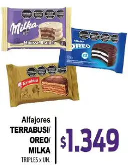 Supermercados Mariano Max Terrabusí alfajores/oreo/milka oferta