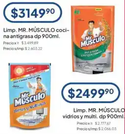 Hergo Mr Músculo cociña antigrasa oferta