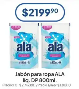 Hergo Ala jabón para ropa líq. oferta