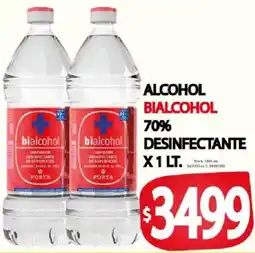Supermercados Mariano Max Bialcohol alcohol 70% desinfectante oferta