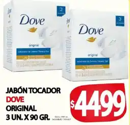 Supermercados Mariano Max Dove jabón toador original oferta