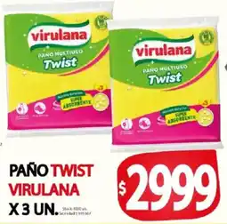 Supermercados Mariano Max Virulana paño multiuso twist oferta