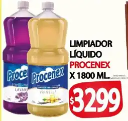 Supermercados Mariano Max Procenex limpiador líquido oferta