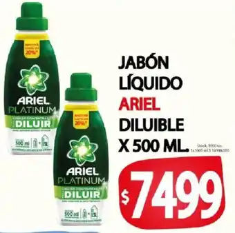 Ariel jabón líquido diluible