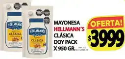 Supermercados Mariano Max Hellmann's mayonesa clásica oferta