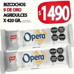 Supermercados Mariano Max Bizcochos 9 de oro agridulces oferta