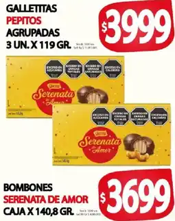 Supermercados Mariano Max Garcia galletitas pepitos agrupadas oferta