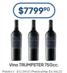 Hergo Trumpeter vino oferta