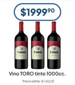 Hergo Toro vino tinto oferta