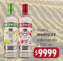 Supermercados Mariano Max Smirnoff vodka saborizados oferta