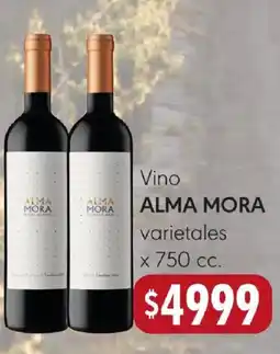 Supermercados Mariano Max Alma mora vino varietales oferta