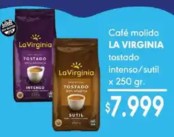 Supermercados Mariano Max La virginia café molido tostado oferta