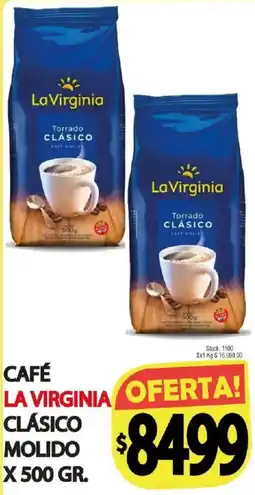 Supermercados Mariano Max La virginia café molido oferta