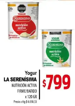 Supermercados Mariano Max La serenisima yogur nutricion activa oferta
