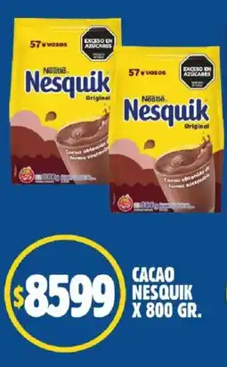 Supermercados Mariano Max Nesquik cacao oferta