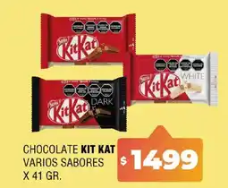 Supermercados Mariano Max Kit kat chocolate varios sabores oferta