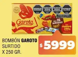 Supermercados Mariano Max Garoto bombón surtido oferta