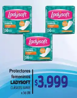 Supermercados Mariano Max Ladysoft protectores femeninos clásicos suave oferta