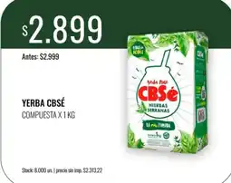Super MAMI Cbsé yerba mate compuesta oferta