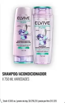 Super MAMI L'oreal elvive shampoo/ acondicionador oferta