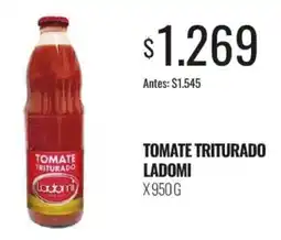 Supermercados Tadicor Ladomi tomate triturado oferta