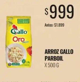 Gallo arroz parboil