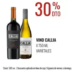 Super MAMI Callia vino oferta