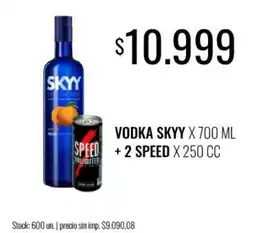 Super MAMI Skyy vodka oferta