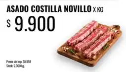 Super MAMI Asado costilla novillo oferta