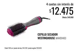 Super MAMI Westinghouse cepillo secador oferta