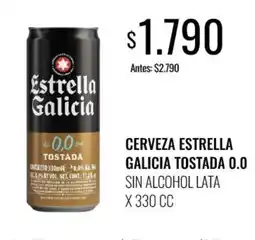 Supermercados Tadicor Estrella Galicia cerveza estrella galicia tostada 0.0 oferta