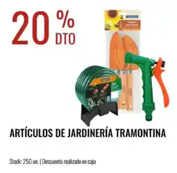 Supermercados Tadicor Tramontina artículos de jardinería oferta