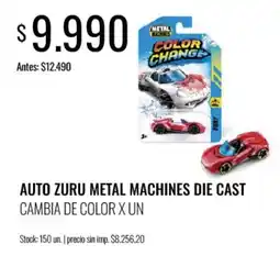 Supermercados Tadicor Zuru auto metal machines die cast oferta