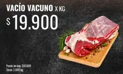 Supermercados Tadicor Vacío vacuno oferta